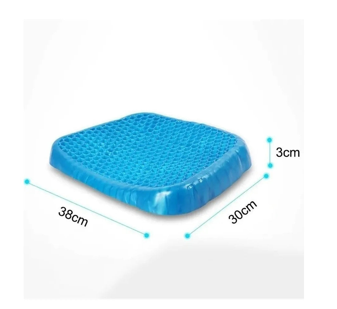 Cojín de gel flexible transpirable