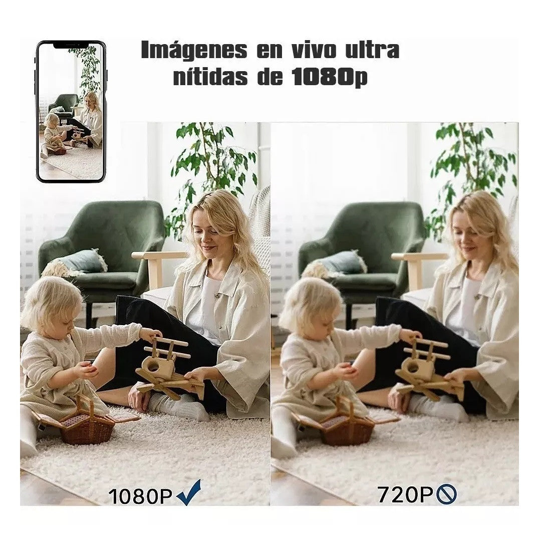 Mini Cámara Espía HD WiFi 1080p